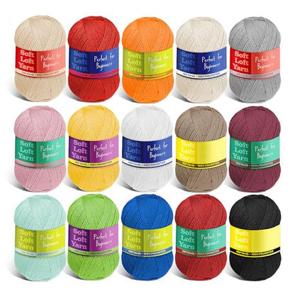 Crochet Kit for Beginners Adults and Kids - Beginner Crochet Kit for Adults with Step-by-Step Video Tutorials, Amigurumi and Crocheting Kit, Crochet Starter Kit with Soft Crochet Yarn and Crochet Bag - color: Sage Green, style: Crochet Kit + Bag