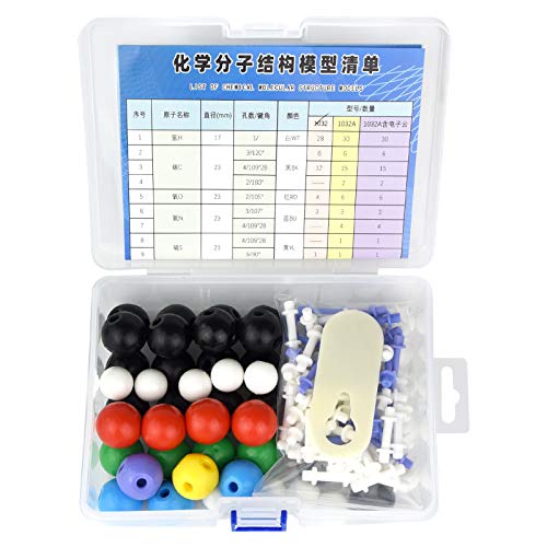 tiggell 136pcs Organic Chemistry Molecular Model Kit for Student Teacher