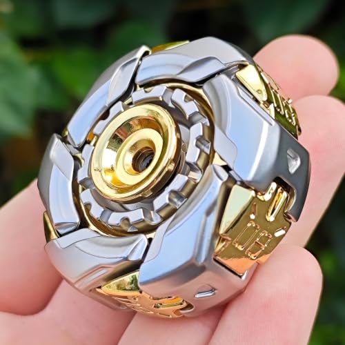 T-Conceal EDC Fidget Slider Spinning Stress Relief Adults Magnet Metal Toys - color: Silver Gold