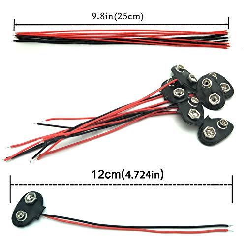 6 Set DC Motors Kit, Mini Electric Hobby Motor 3V -12V 25000 RPM Strong Magnetic with 86Pcs Plastic Gears, 9V Battery Clip Connector,Boat Rocker Switch,Shaft Propeller for DIY Science Projects