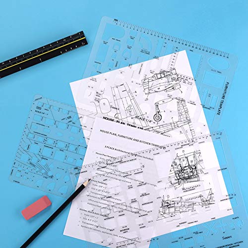 Sooez Architectural Templates, House Plan Template - color: clear