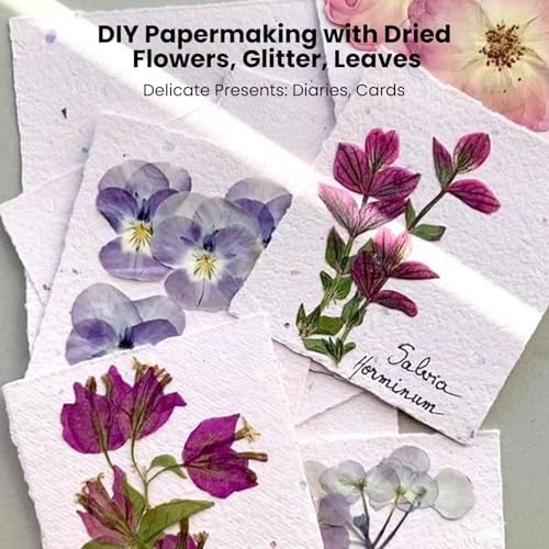 Caydo Paper Making Frame Kit, 3 Pieces Mould and Deckle for Adults - style: A4 A5 A6