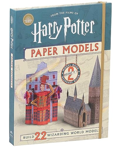 Harry Potter Paper Models - Model Kit for Teens and Adults, Officially Licensed