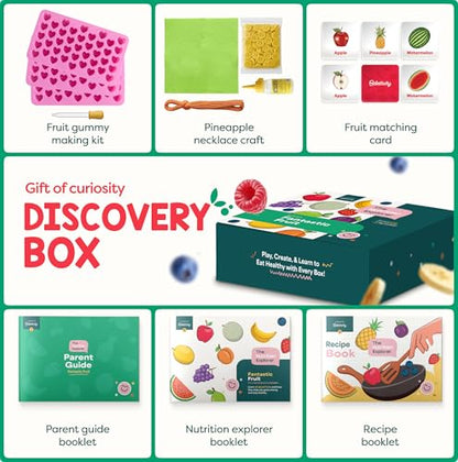 Baketivity Fantastic Fruit STEM Nutrition Kit Birthday Gift for Kids - color: 4-fantastic Fruit