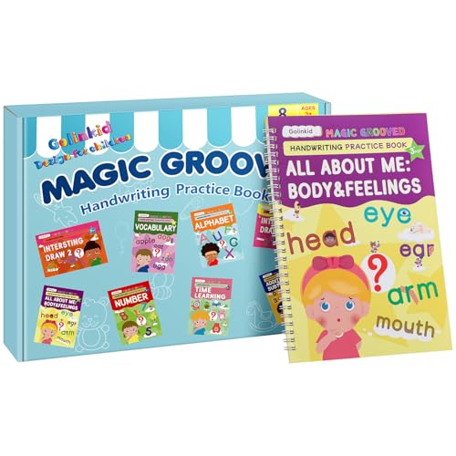 Golinkid Magic Grooved Writing Practice, grooved Handwriting Practice