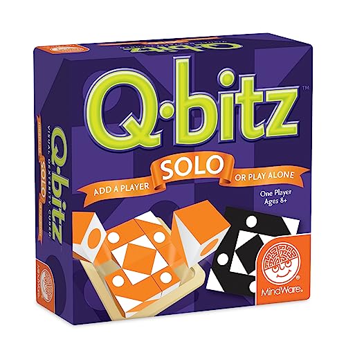 MindWare Q-bitz Solo Visual Puzzle Game