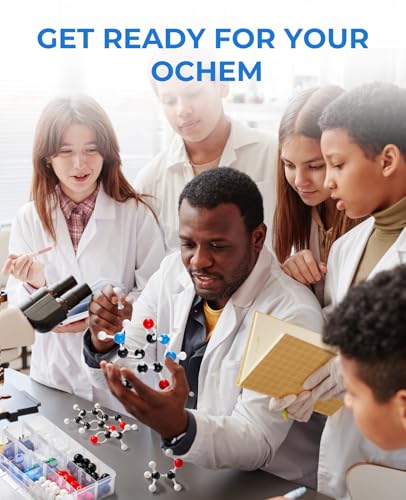 JoyCat 404-Piece Molecular Model Kit for Organic and Inorganic Chemistry - style: 404 Pieces