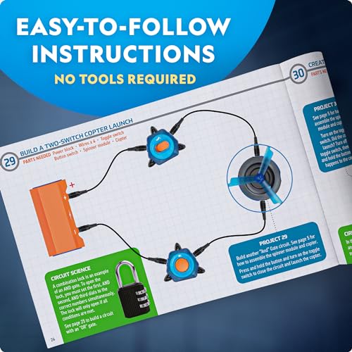 National Geographic Circuit Maker Electronics Kit with 40+ STEM Projects - style: 40+ Projects