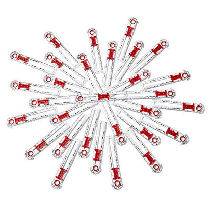 hand2mind Safe-T Compass, Bullseye Compass for Kids Math, Clear Plastic Compass for Drawing, Safety Kids School Supplies, Homeschool Supplies (Set of 30)