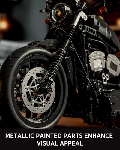 Nifeliz Iron 83 Motorcycle Building Set, NF10342