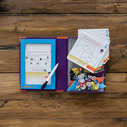 MindWare Smart Sparks Brainy Puzzles: Grade 5 – Logic & Reasoning Puzzles for Kids Ages 10 & Up