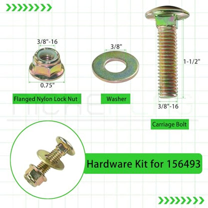 156493 Idler Pulley for Husqvarna YTH180 GTH200 GTH225 Tractors - color: A20 1x532173901