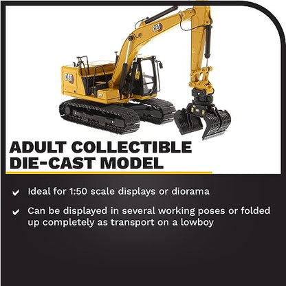 Diecast Masters 1:50 Model Cat 323 Hydraulic Excavator, with Tools, 85657