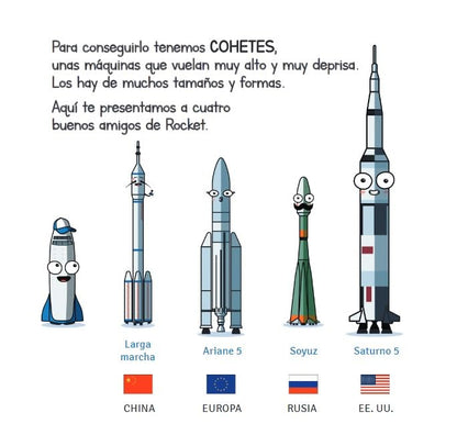 Astronáutica / Space for Smart Kids: La ciencia explicada a los más pequeños / Science Explained to the Little Ones (Futuros genios) (Spanish Edition)