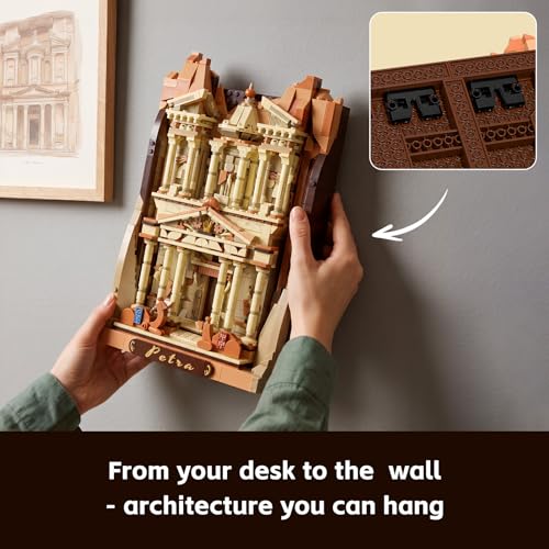 JAKI Petra Architecture Building Set for Adults, Ancient Landmark Model Kit