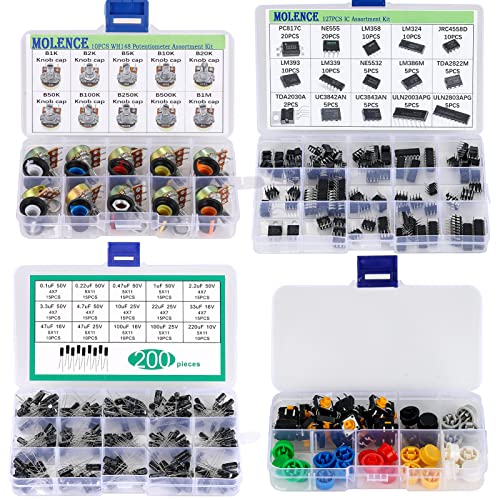 5162pcs DIY Electronics Components Kit Assortment