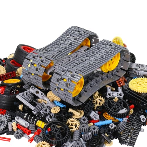 899Pcs Gears-Axles-Tires-Pins Technic Part Compatible with L Brand