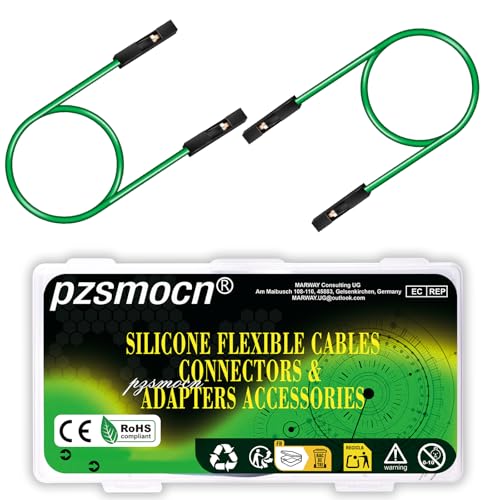 40 Sets / 120 Pcs for Dupont 2.54mm 1-Pin Connector Kit 24AWG 20cm - size: 1-Pin Female to Female, style: Black with Cable