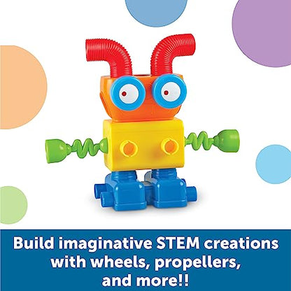 Learning Resources 1-2-3 Build It Robot Factory