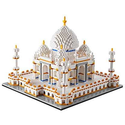 YaJie Taj Mahal Micro Building Blocks Set for Adults, Mini Architecture Bricks Building Sets, Collection Creative Model Kit Gifts for Age 14+（3950PCS） - color: Taj Mahal