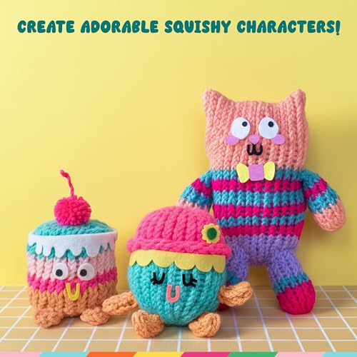 Bright Stripes Nimble Knitter Adjustable Loom Craft Kit for Kids, Ages 8+ - color: Multicolor, style: Nimble Knitter