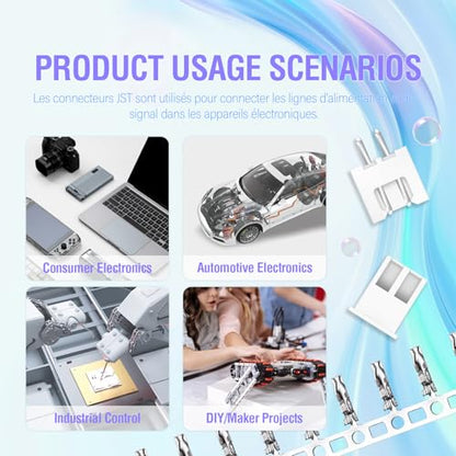 CQRobot JST XH 2.54mm Pitch 2-Pin Electronic Computer Connector Adapter - size: 2P, style: XH