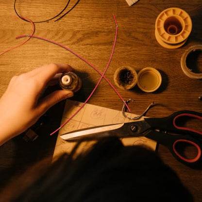 PRETYZOOM Electricity Connection Wire 7.87In Insulated Copper Wire for Physics Lab Science Experiments and Circuit Interconnect Teaching