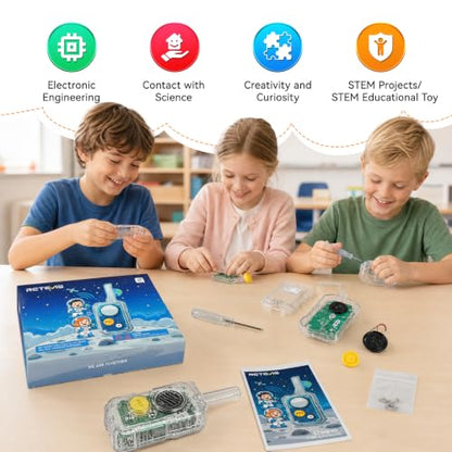 Retevis EZTalk 80 Walkie Talkies for Kids, Science Kits for Kids Age 8-12