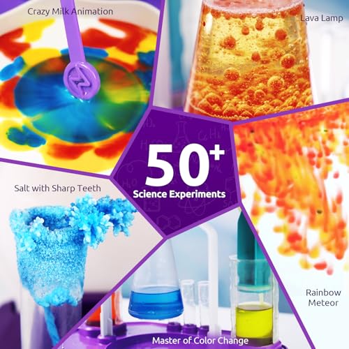 Science Can Science Kits for Kids Age 8-12, 50+ Science Experiments Sets
