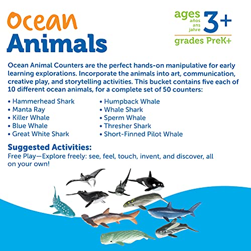 Learning Resources Ocean Animal Counters - style: Ocean Counters