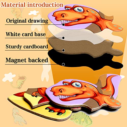 Magnetic Puzzles for Kids Ages 3-5, Travel Toddler Dinosaur Puzzle Toy - style: Dinosaur