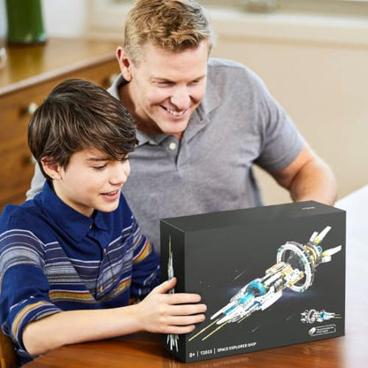 BNG Spaceship Building Set for Adults, Space Building Blocks - style: Spaceship Set