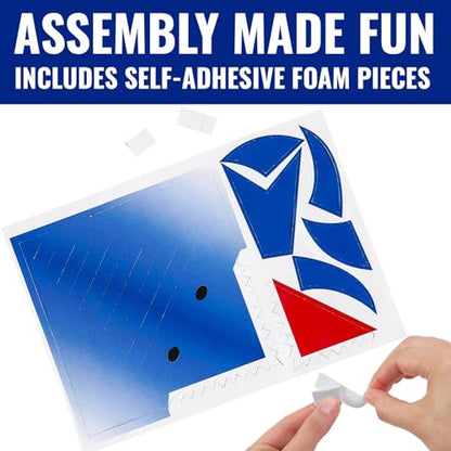 Fun Express Segmented Paper Shark Origami Craft Kit - Makes 12