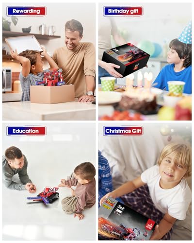 STEM Robot kit for Kids Ages 8-12, 5 In1 Science Building Blocks Kit - color: K96169