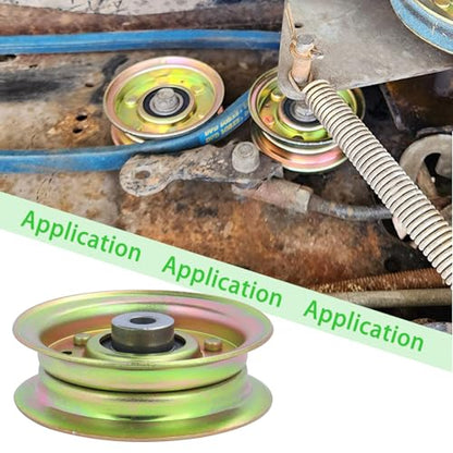 2 Pack 131494 Idler Pulley for Craftsman 42" LT1000 LT2000 Decks - color: A15 2x532173437