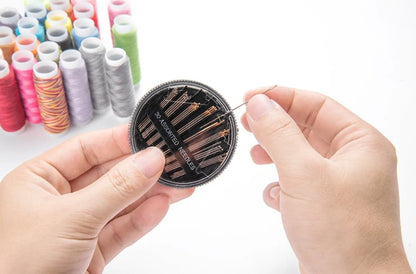 FNV Sewing Kit Gift for Family, 229 pcs Parts in Sewing Kit, Suitable for Travel Home Beginners, Supplies Accessories with Scissors, Needles, Measure etc