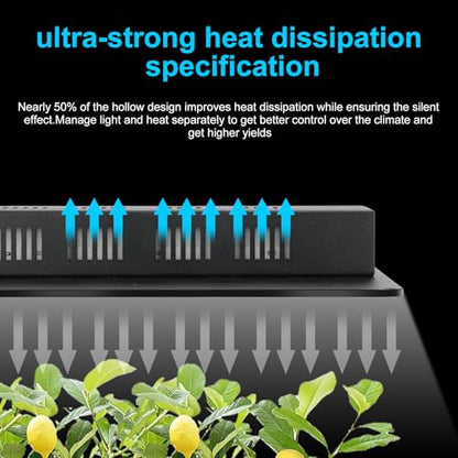 Grow Tent Complete System 2x2, Schedule Full Spectrum 100W LED Grow Light & Grow Tent Kit 24"x24"x48", 4" Adjustable Ventilation Kit, Noise-reducing Rubber Duct Connector - size: 24"x24"x48" + 100W