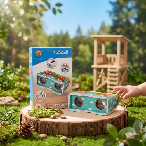 STEM DIY Binoculars Kit - Build & Explore Optics, Astronomy - style: Binoculars