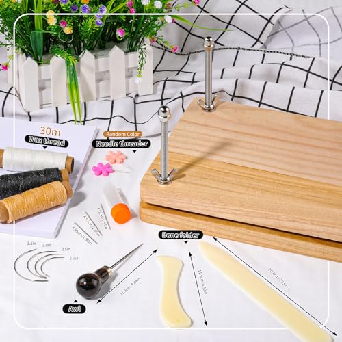 Book Binding Kits Book Press 7.9x11.6" Bookbinding Kit Bookbinding Supplies - size: 7.9"x11.6" Bookbinding Kit -1