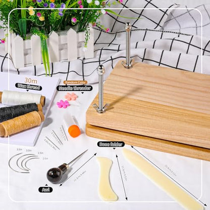 Book Binding Kits Book Press 7.9x11.6" Bookbinding Kit Bookbinding Supplies - size: 7.9"x11.6" Bookbinding Kit -1