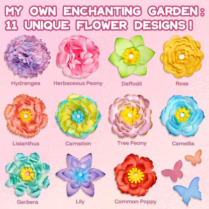 Mimiblooms Paper Flowers Science Kit for Girls for Girls 6 7 9 10 11 Years