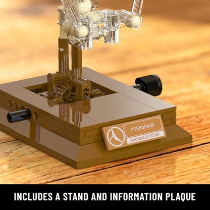 Pterosaur Dinosaur Fossil Building Set, Mechanical Dino Skeleton Model - color: Pterosaur
