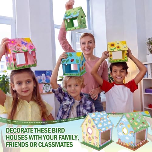 DoubleFill 10 Pack Bird Feeder Kit for Kid, Make Your Own Bird Feeder Craft