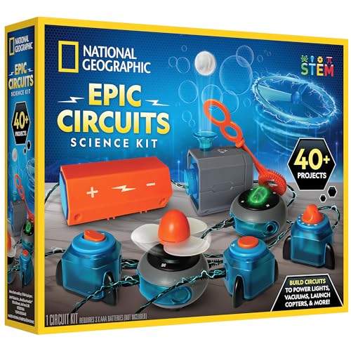 National Geographic Circuit Maker Electronics Kit with 40+ STEM Projects - style: 40+ Projects