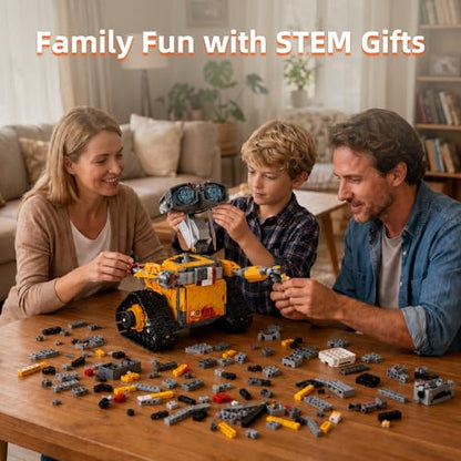 5-in-1 STEM Coding Robot Building Kit, Ages 8-16