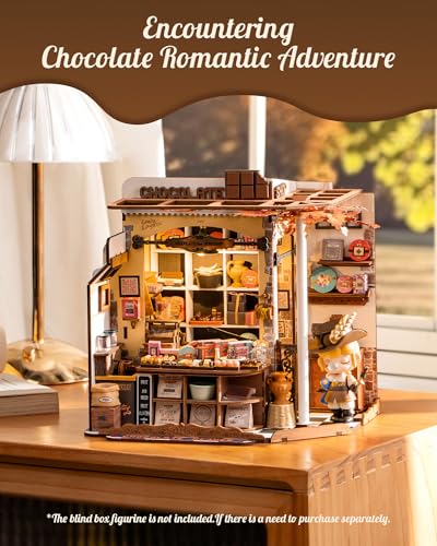 Rolife DIY Miniature House Shop Series - Henry's Chocolate Shop - color: Henry's Chocolate Shop