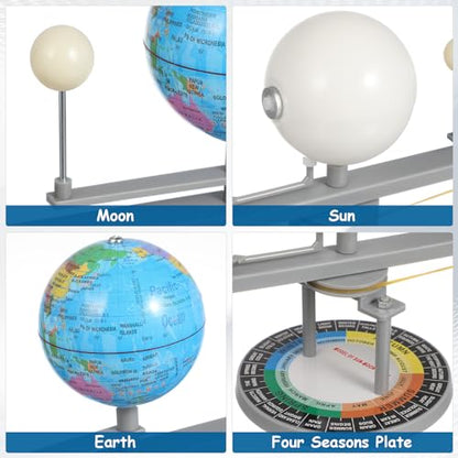 Vaguelly Sun Earth Moon Model Astronomy Teaching Tool for Classroom