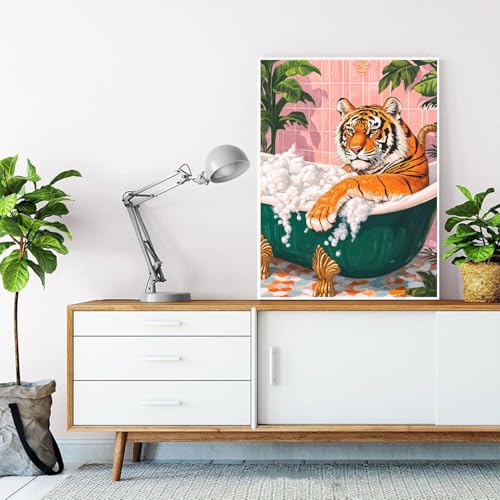 Tiger Diamond Painting Kits for Adults Tiger Diamond Art Kits for Adults - color: G9463