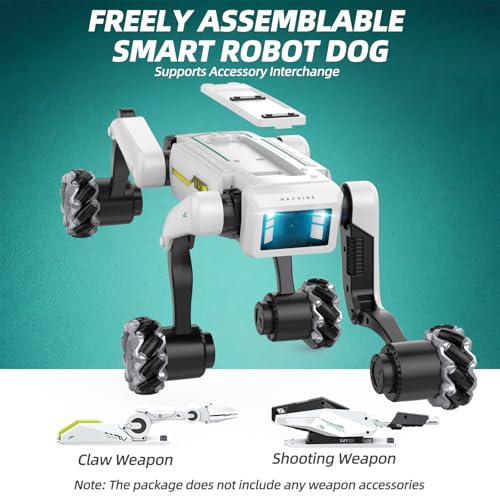 Robot Dog - Voice and Remote Control Robotic Pet - color: White
