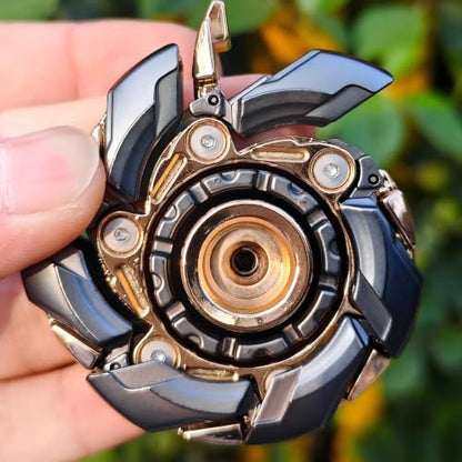 T-Conceal EDC Fidget Slider Spinning Stress Relief Adults Magnet Metal Toys - color: Gray Gold